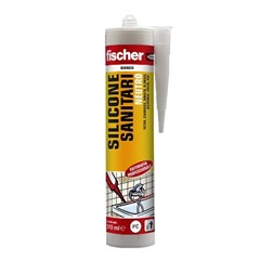 FISCHER SILICONE NEUTRO BIANCO ANTIMUFFA