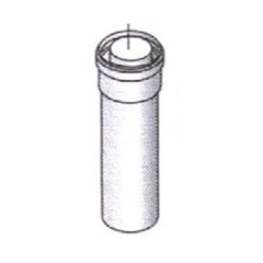 PROLUNGA L.1000 MM Ø 60/100 MM PER CONDENSAZIONE