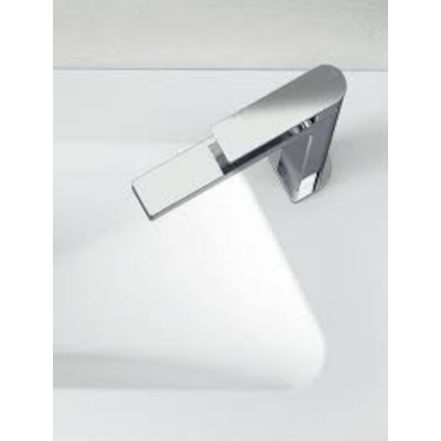 MISCELATORE LAVABO 145 MM CON SALTARELLO - SERIE TEO CROMO