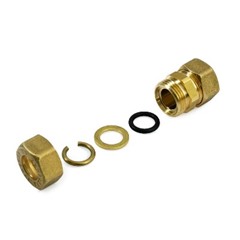 RACCORDO BICONO Ø 10 MM