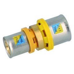 RACCORDO MULTISTRATO DIRITTO RIDOTTO TRIDENT Ø 20X16 MM
