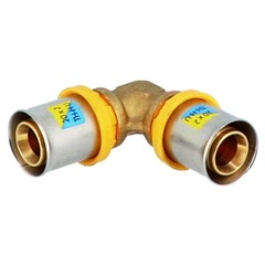 GOMITO A 90° MULTISTRATO TRIDENT Ø 16X16 MM