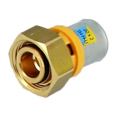RACC DRITTO SEDE CONICA E GIRELLO MULTISTRATO TRID Ø 3/4