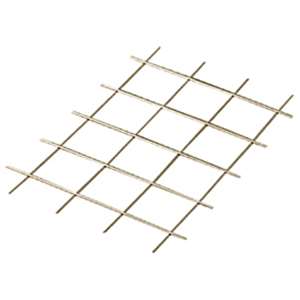 RETE ELETTROSALDATA 2X1 MT MAGLIA 50X50 CM - FILO Ø 1,6 MM