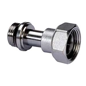 BOCCHETTONE TELESCOPICO CROMATO Ø 3/8