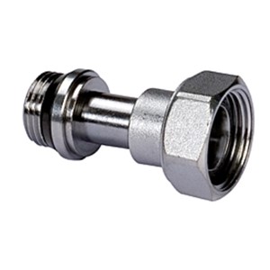 BOCCHETTONE TELESCOPICO CROMATO Ø 3/8