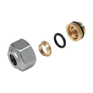 ADATTATORE PER TUBO RAME - Ø 16X10 MM