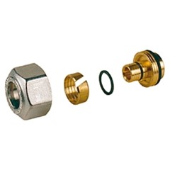 ADATTATORE TUBO MULTISTRATO PEX - Ø 18X(17X2) MM