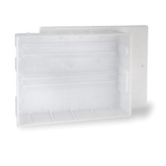 CASSETTA PLASTICA PER COLLETTORE 37X30X9 CM