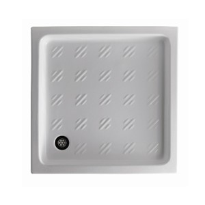 PIATTO DOCCIA 80X80 CM H=10 CM - ALBATRO BIANCO
