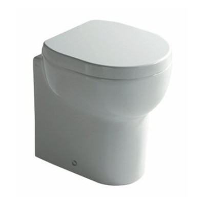 VASO SCARICO A PAVIMENTO CM. 45 - SERIE M2 BIANCO