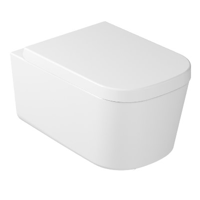 MEG11 PRO VASO SOSPESO 55X35 CM SENZA BRIDA BIANCO