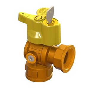 VALVOLA A SQUADRA GAS Ø 3/4