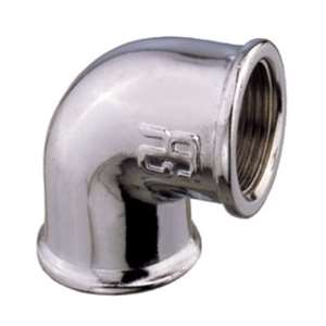 GOMITO OTTONE CROMATO FF Ø 3/8