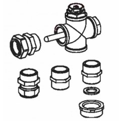 KIT COLLEGAMENTO 1 COLLETTORE PIANO CP4