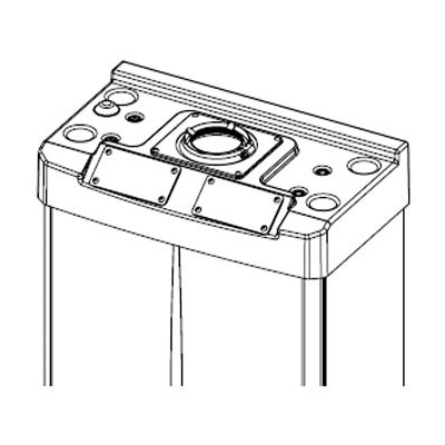 KIT COPERTURA SUPERIORE PER ESTERNO VICTRIX KW TT/TERA