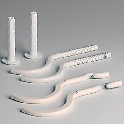 COPPIA MENSOLE PER TESI 2 COLOR BIANCO