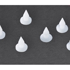 CHIODO PLASTICA GRIGIO CONFEZIONE 1000 PZ.