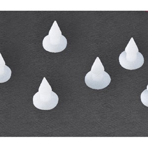CHIODO PLASTICA GRIGIO CONFEZIONE 1000 PZ.