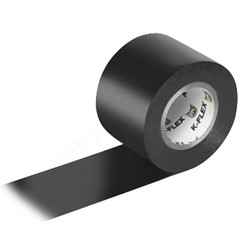 NASTRO COPRIGIUNTO IN PVC NERO H = 38 MM X 25 MT