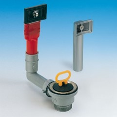 PILETTA FORO Ø 60 CON T.P. RACCORDO Ø 1.1/2