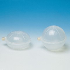 SFERA PIATTA Ø 90X50 MM IN MOPLEN