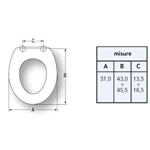 SEDILE UNIVERSALE CHAMPAGNE TERMOINDURENTE
