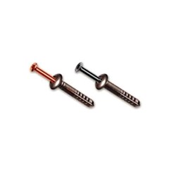 TASSELLO NYLON T.M. CON VITE IN RAME Ø 6X40 MM