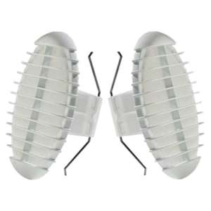 COPPIA BORCHIE TONDE CON MOLLA IN ABS Ø 190 MM
