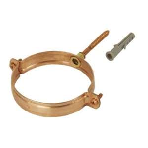 FERMATUBO A VITE CON TASSELLO PLUVIALE IN RAME Ø 60 MM