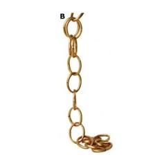 CATENA RAME OVALE Ø 70X55 MM