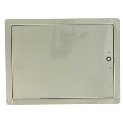 SPORTELLO X CONTATORE ACQUA IN ACCIAIO INOX 500X400 MM