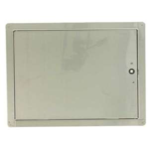 SPORTELLO X CONTATORE ACQUA IN ACCIAIO INOX 220X300 MM