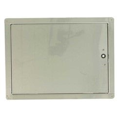 SPORTELLO X CONTATORE ACQUA IN ACCIAIO INOX 220X300 MM