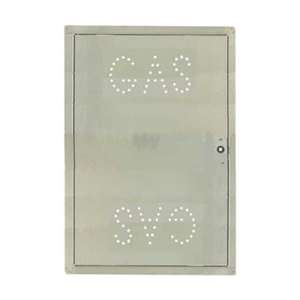 SPORTELLO X CONTATORE GAS IN ACCIAIO INOX 500X300 MM