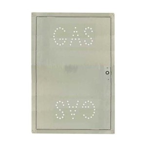 SPORTELLO X CONTATORE GAS IN ACCIAIO INOX 500X300 MM