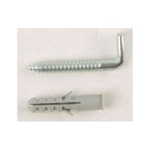 ELEMENTO FISSAGGIO X SCALDABAGNO ACCIAIO ZINC. BIANCO 10X80
