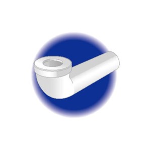 NICOLL CURVA LUNGA MASCHIO Ø 100 MM CTW 3340