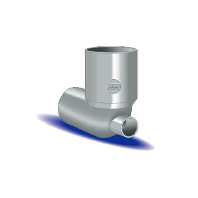 NICOLL CURVA CORTA Ø 100/40 MM C1