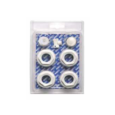 KIT UNIVERSALE TAPPI RADIATORI ALLUMINIO Ø 3/8