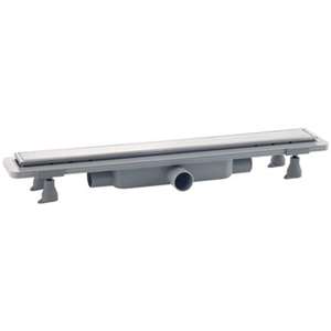 CANALETTA ACCIAIO INOX 1000X60XH60 MM PIASTRELLABILE