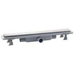CANALETTA ACCIAIO INOX 1000X60XH60 MM PIASTRELLABILE