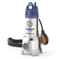 POMPA FOGNATURA VORTEX FAMILY 230V - 0,7HP 3/9 MT.