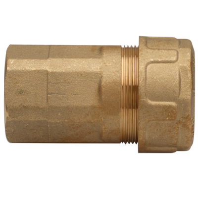 RACCORDO OTTONE PER TUBO DI FERRO - Ø 1/2
