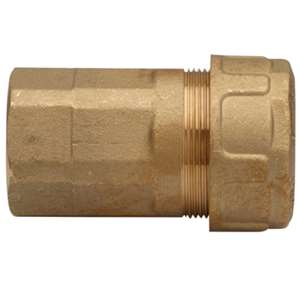 RACCORDO OTTONE PER TUBO DI FERRO - Ø 1/2