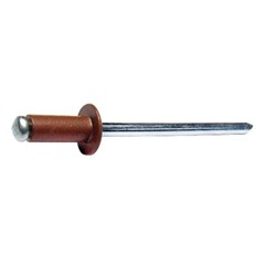 RIVETTO ALLUMINIO EFFECT 3.2X7 MM CHIODO IN ACCIAIO PZ. 100