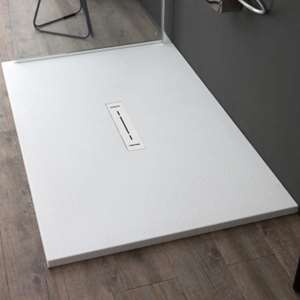 PIATTO DOCCIA ARDESIA PLUS BIANCO 100 X 70 CM  H2,6