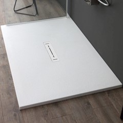 PIATTO DOCCIA ARDESIA PLUS BIANCO 100 X 70 CM  H2,6