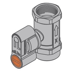 VALVOLA GAS Ø 3/4