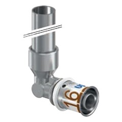 GOMITO UNIPIPE PER RADIATORE 16X350 MM